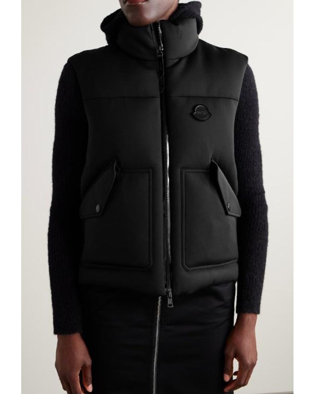 Moncler Black "Otis" Padded Vest