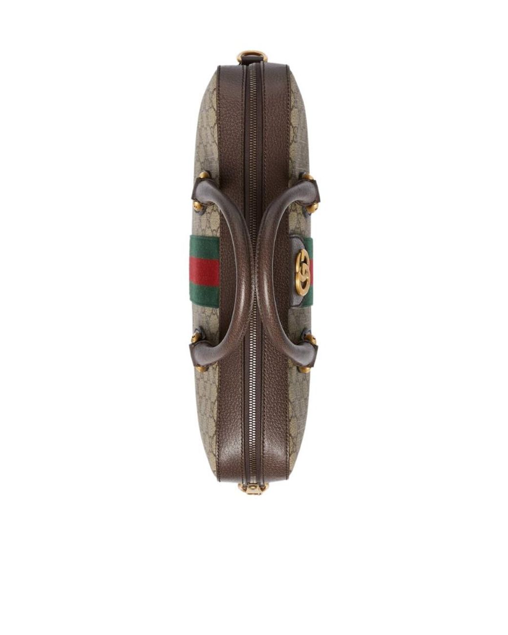 Gucci Brown Gg Supreme Briefcase for men