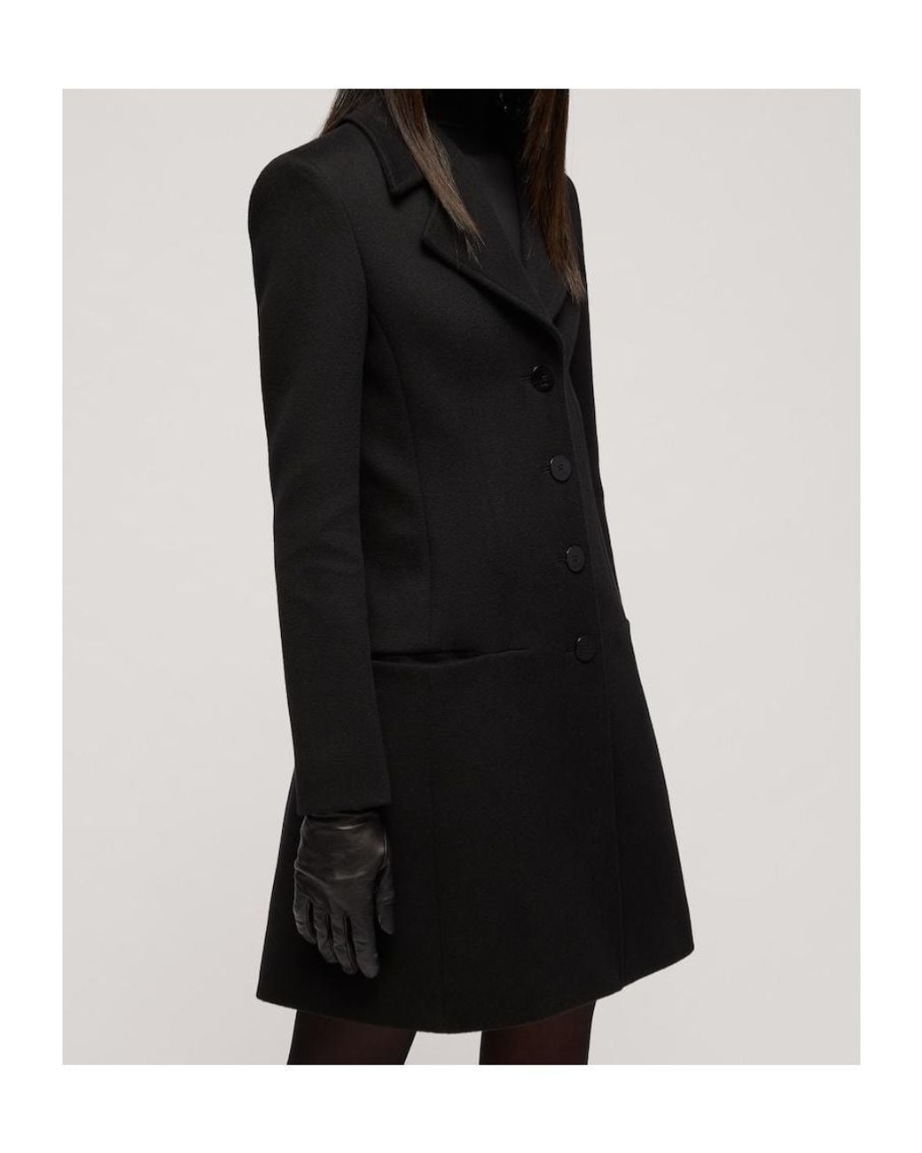 Gucci Black Coat With Tag