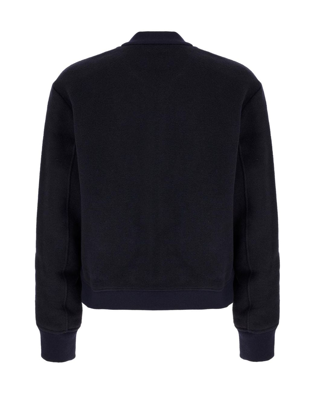 Etro Blue Embroidered-Logo Jacket for men