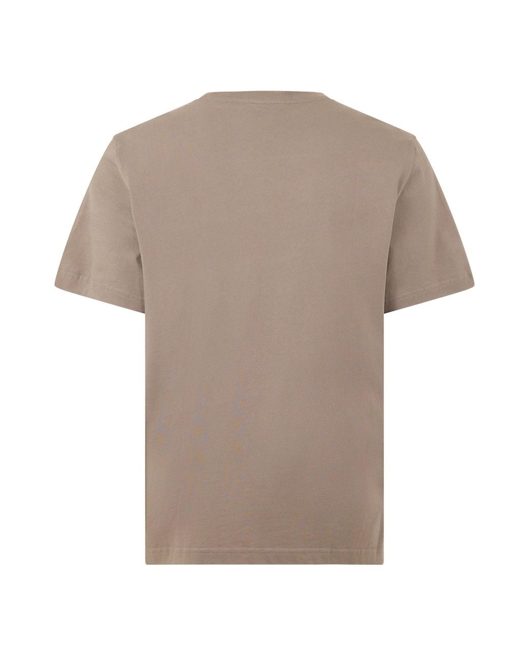 Moose Knuckles Gray Heartprint Tshirt for men