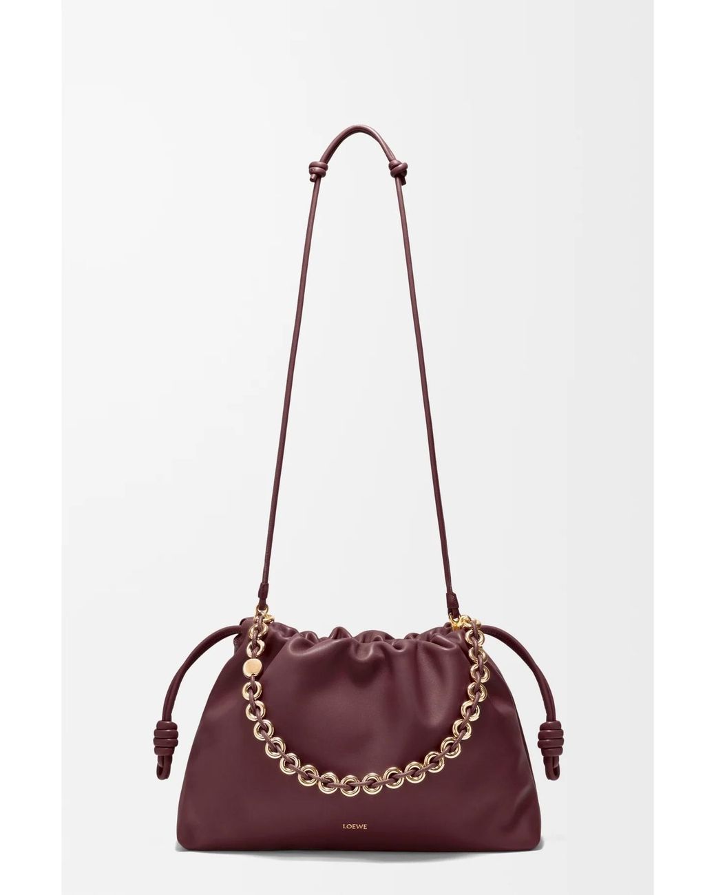 Loewe Red Large Flamenco Tote Bag