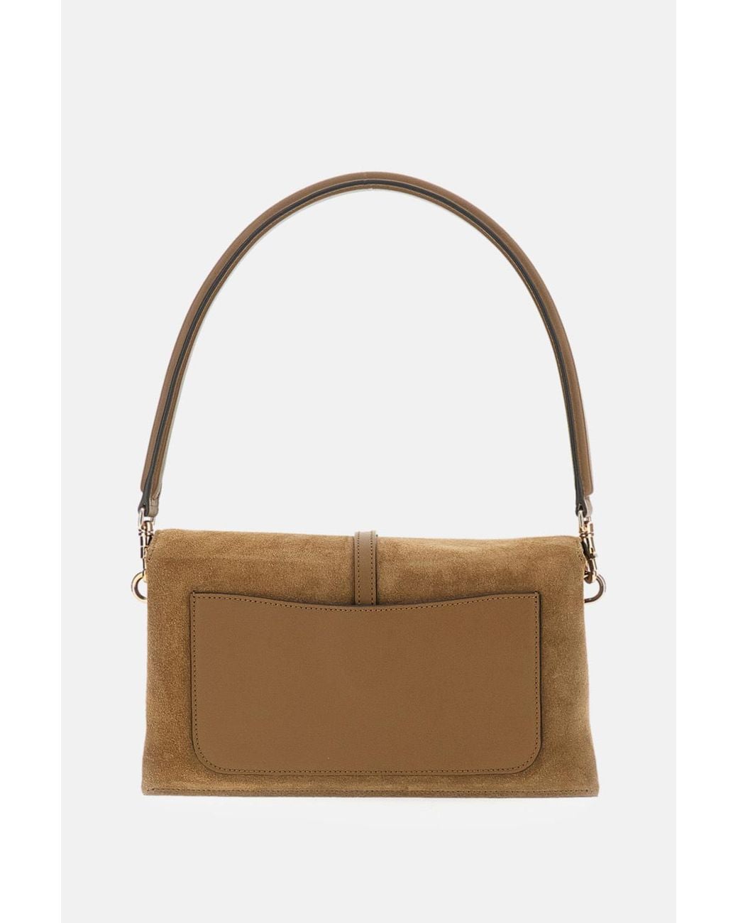 Tod's Brown T Timeless Mini Shoulder Bag