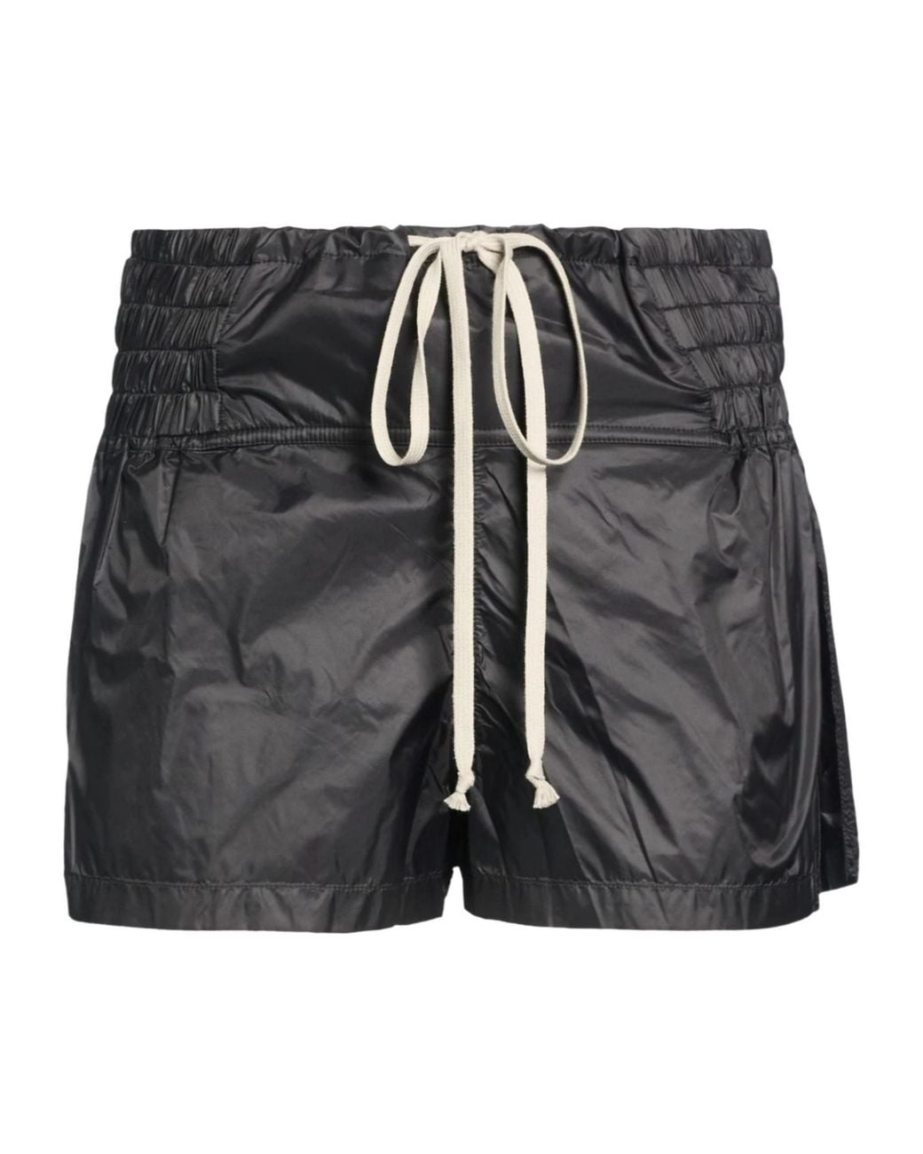 Rick Owens Black Solid-Color Shorts