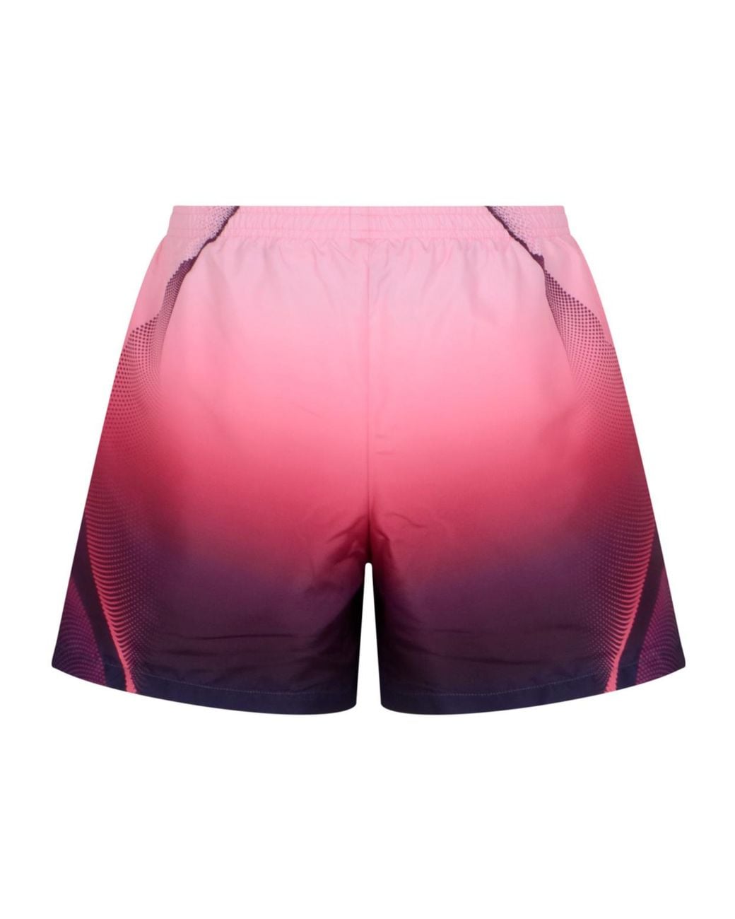 Casablanca Purple Aubergine Gradient Printed Swim Shorts for men