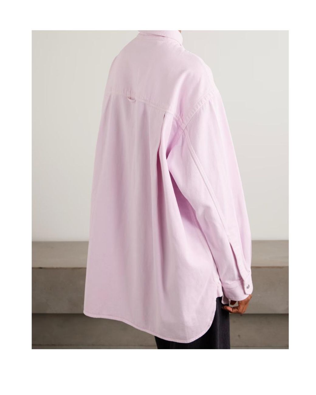 Agolde Pink Long Sleeve Shirt