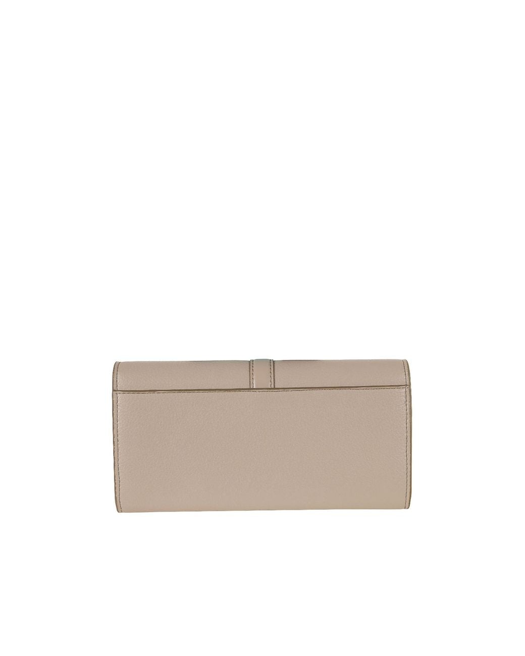 Stella McCartney Gray Ryder Flap Continental Wallet