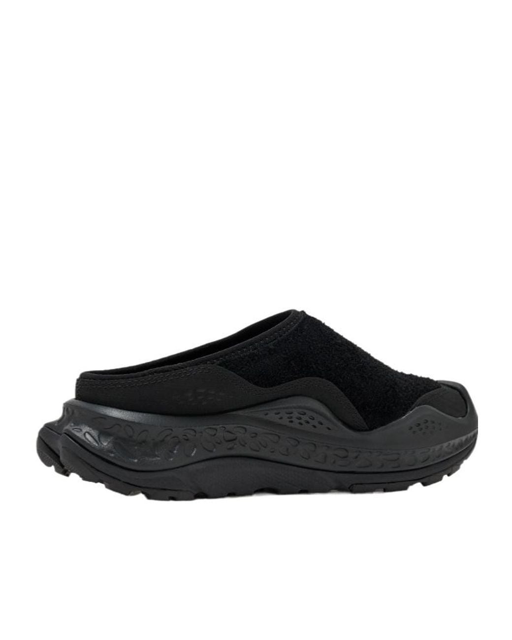 Hoka One One Black Ora Primo Ext Buckle Slip On Mules for men