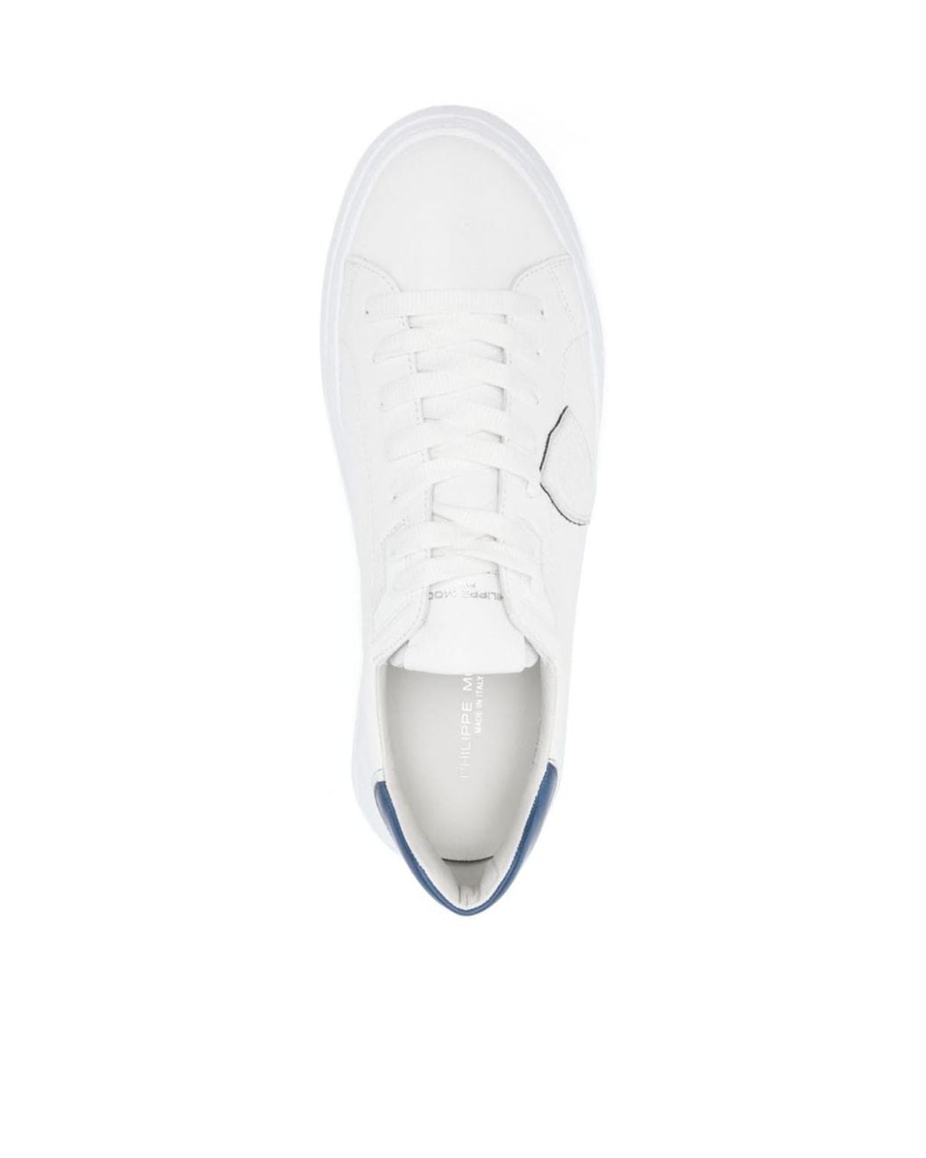 Philippe Model White Temple Low Sneakers for men