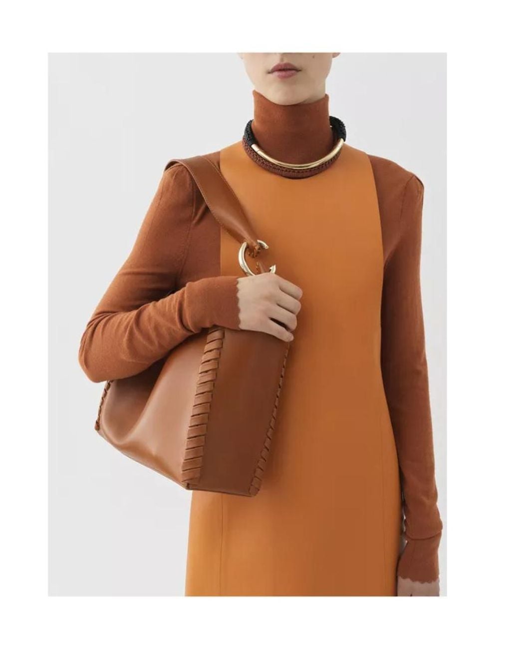 Chloé Brown Chloé Mate Shoulder Bag