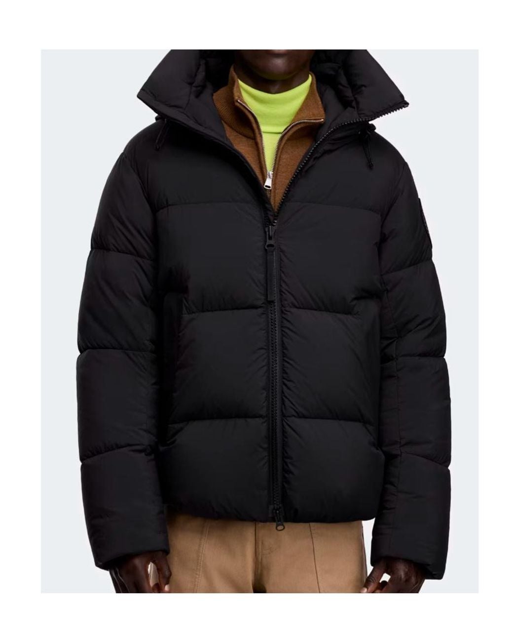 Canada Goose Black Crofton Puffer Enduraluxe for men