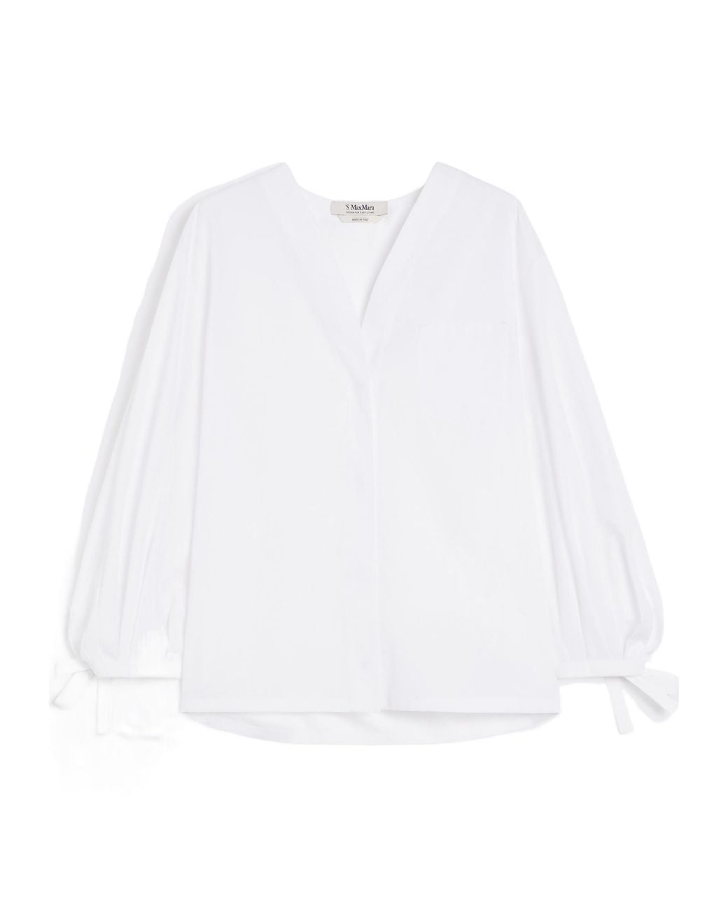Max Mara White 'S Oro Long Sleeved Shirt