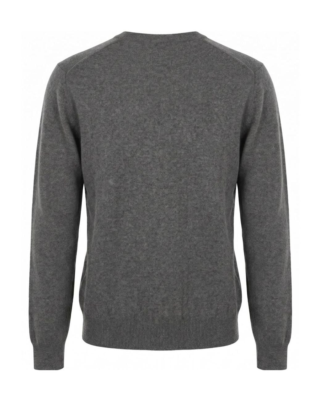 Drumohr Gray Crew-Neck Sweater for men