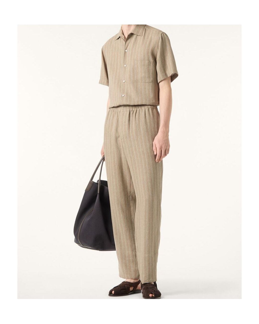 Loro Piana Natural Orlando Trousers for men