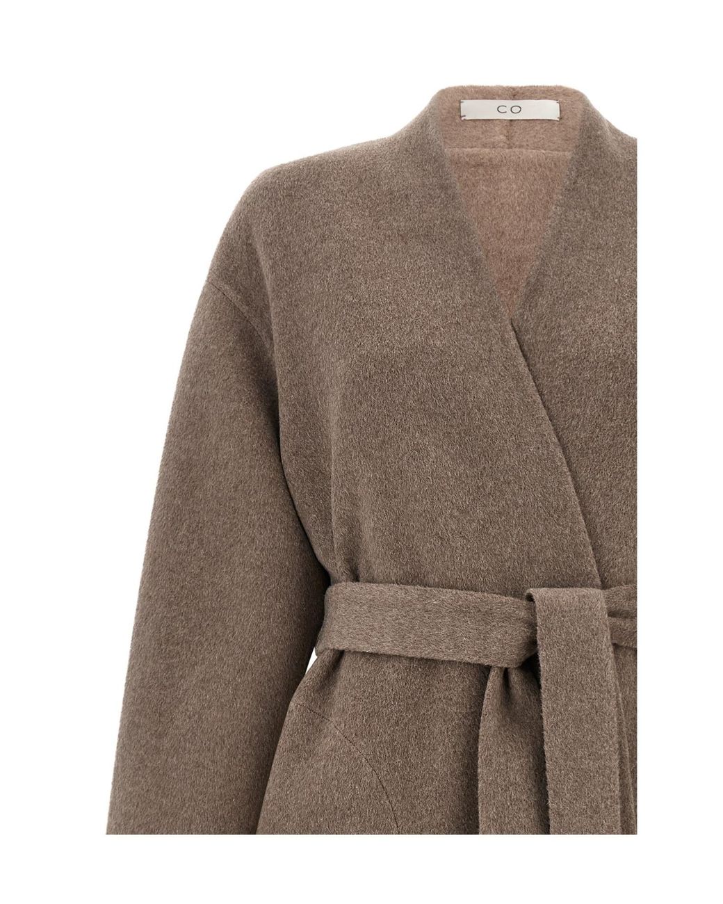 Co. Brown Belted Robe-Style At