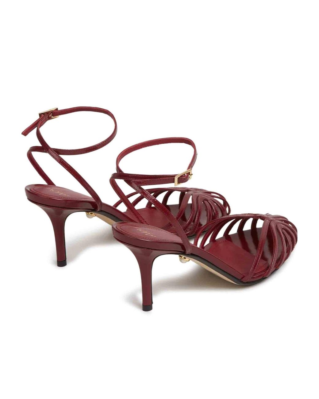 ALEVI Pink Blake Leather Sandals