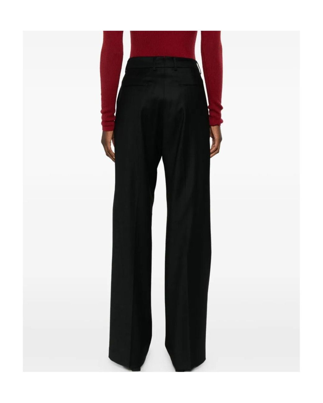 Berwich Black Patrizia Palazzo Pants