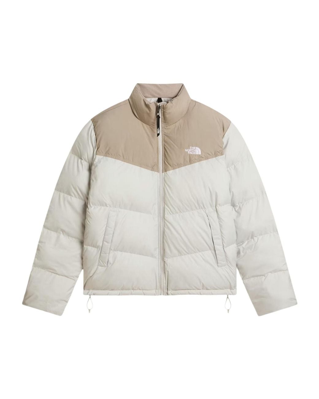 The North Face White Saikuru Logo Embroidered Jacket for men