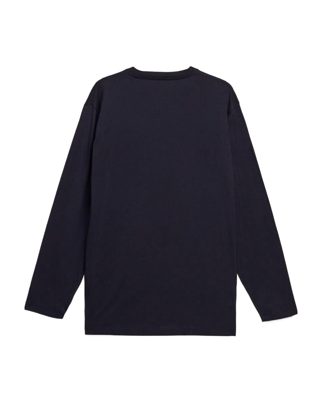 Y-3 Blue Logo Printed Crewneck T-Shirt for men