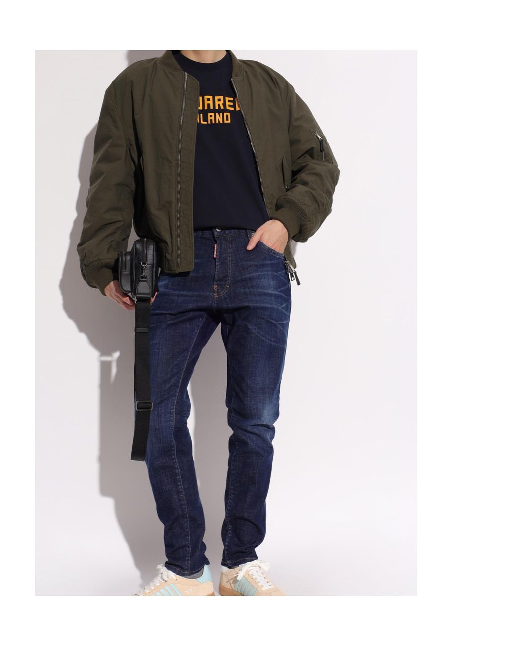 DSquared² Blue Milano Cool Fit T-Shirt for men