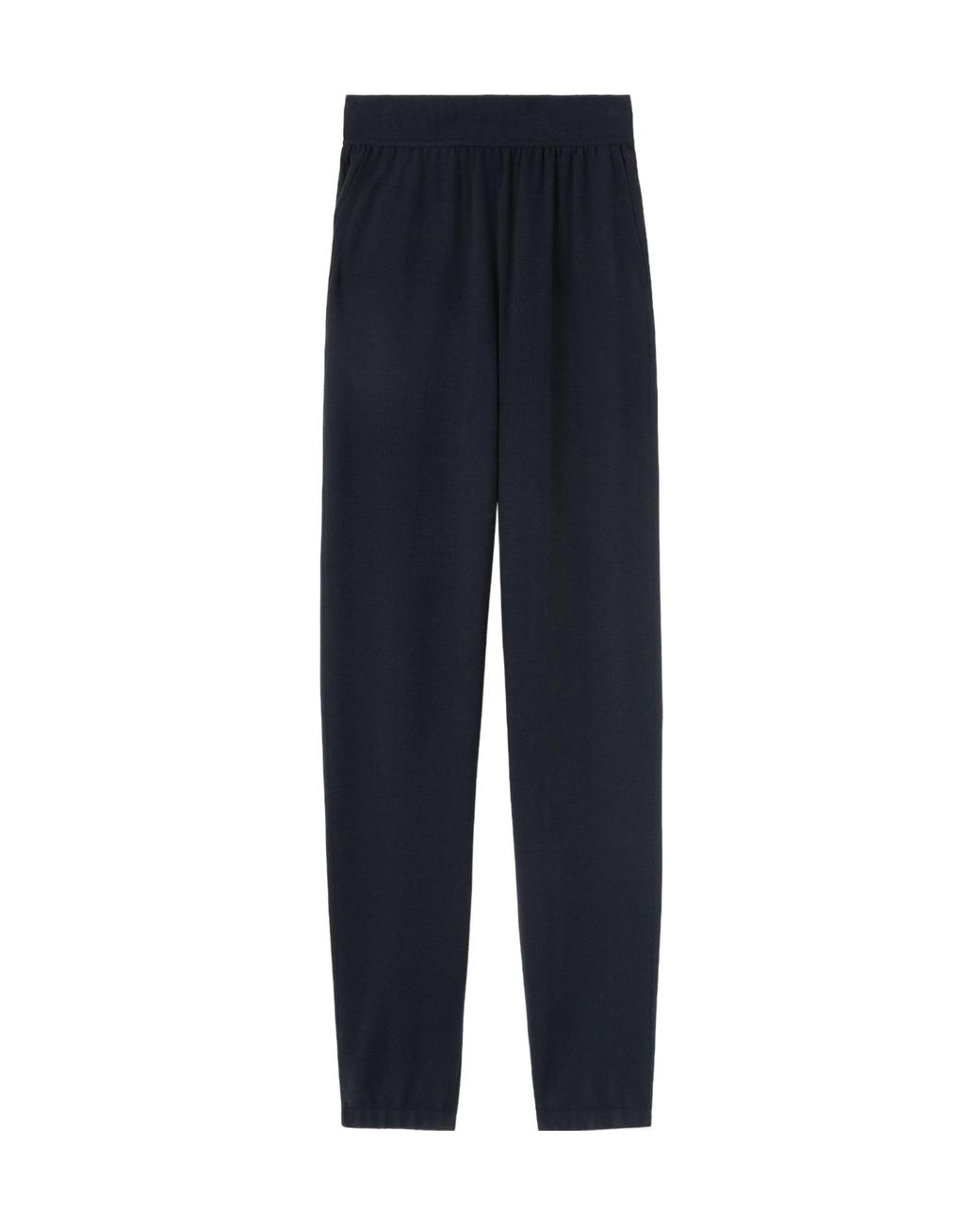 Loro Piana Blue Wool Blend Casual Pants