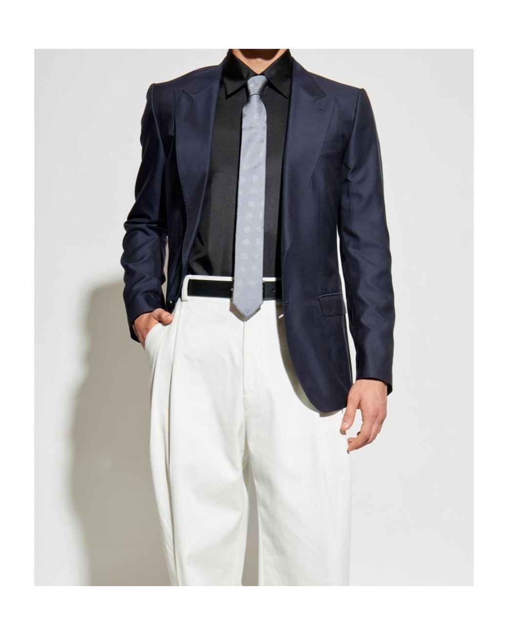 Dolce & Gabbana Black Long-Sleeved Shirt for men