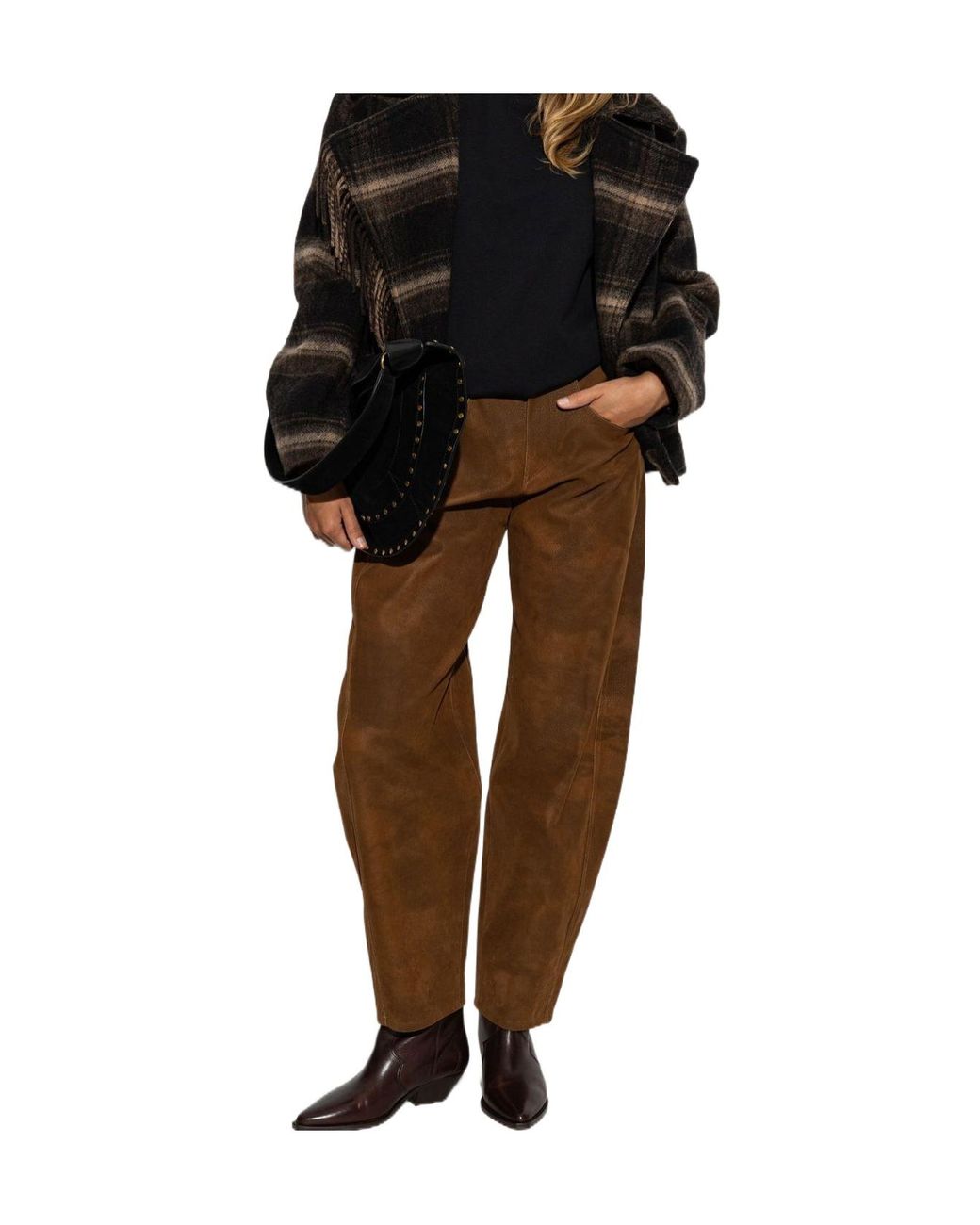 Isabel Marant Black Isabel Marant Étoile Galeane Checked Jacket