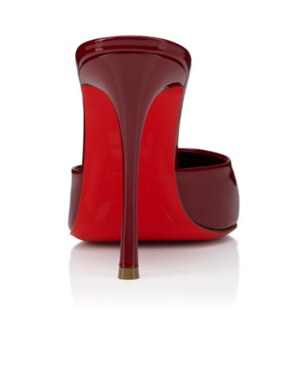 Christian Louboutin Red Dolly Mule