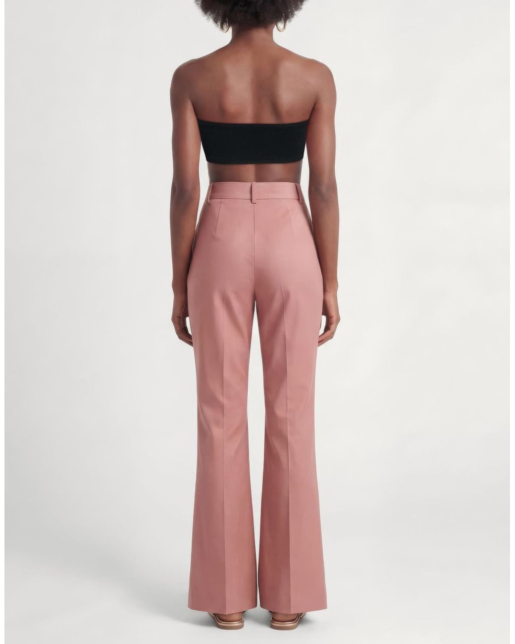 Max Mara Black Strapless Top