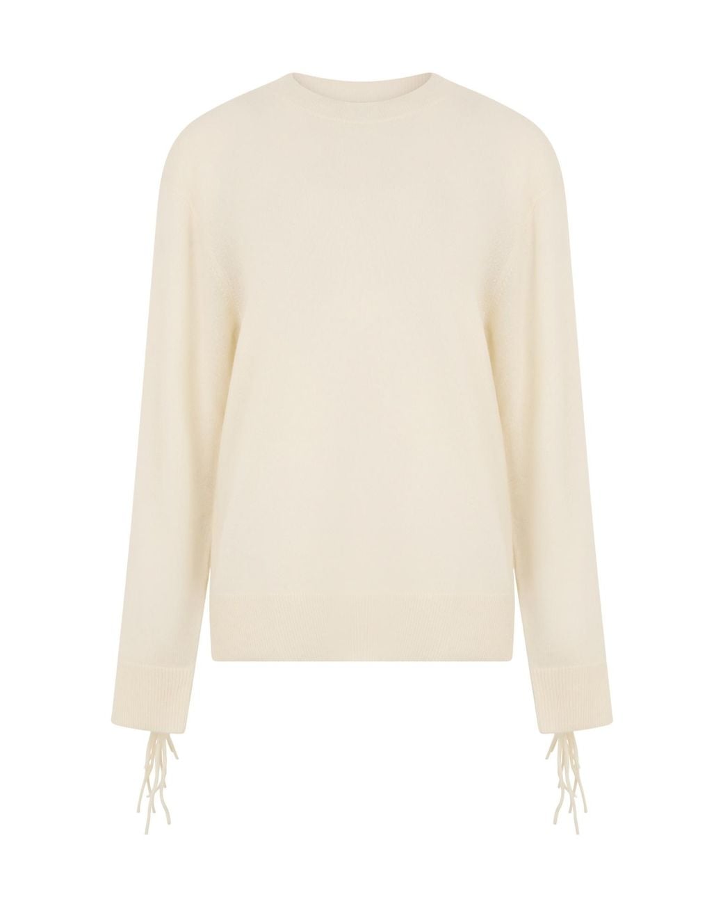 P.A.R.O.S.H. White Long-Sleeved Sweater