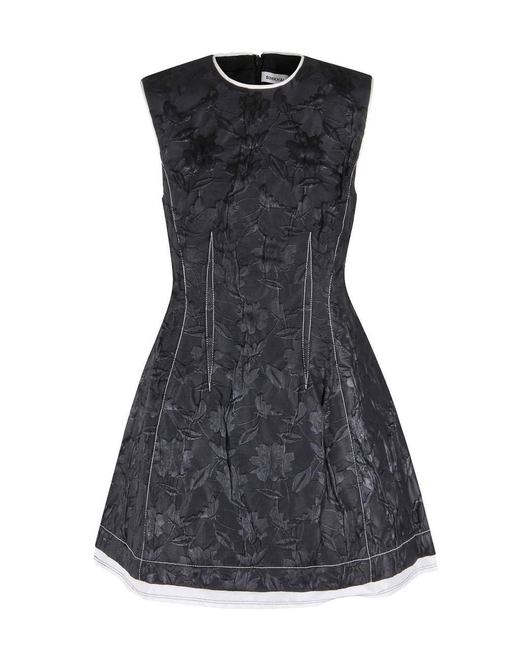 Jonathan Simkhai Black Audrina Mini Dress