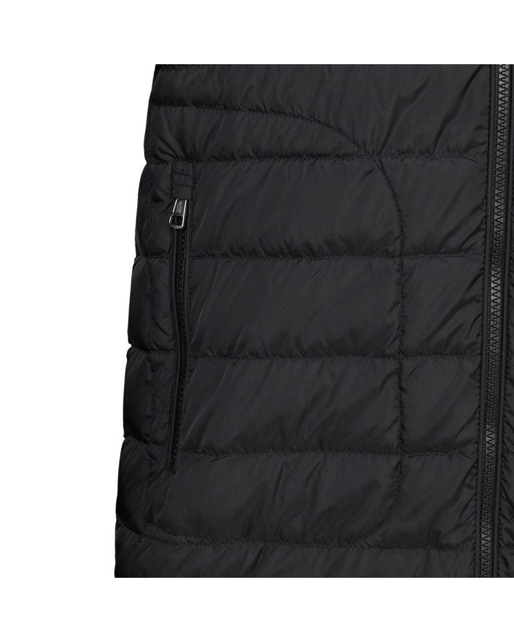 Moncler Black Padded Zip-Up Cardigan for men