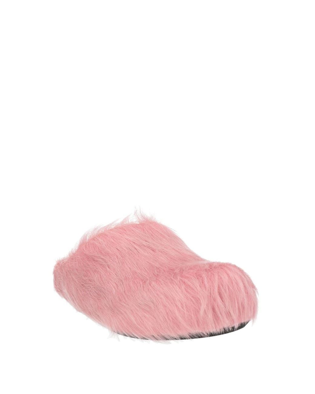 Marni Pink Minimalist Genuine Leather Mules