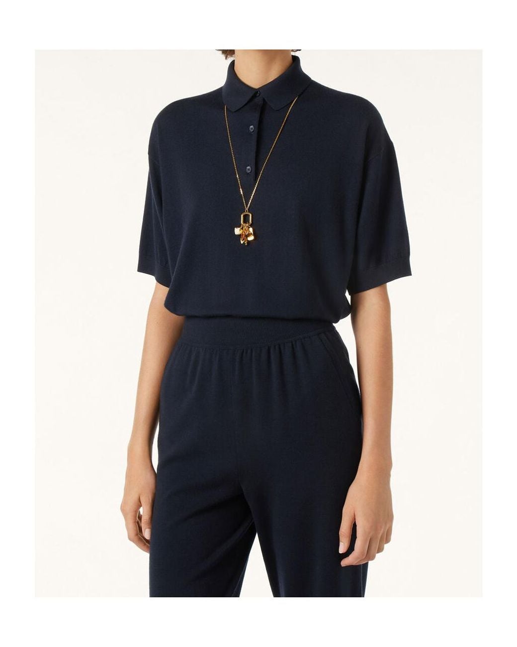 Loro Piana Blue Royal Lightness Polo Shirt