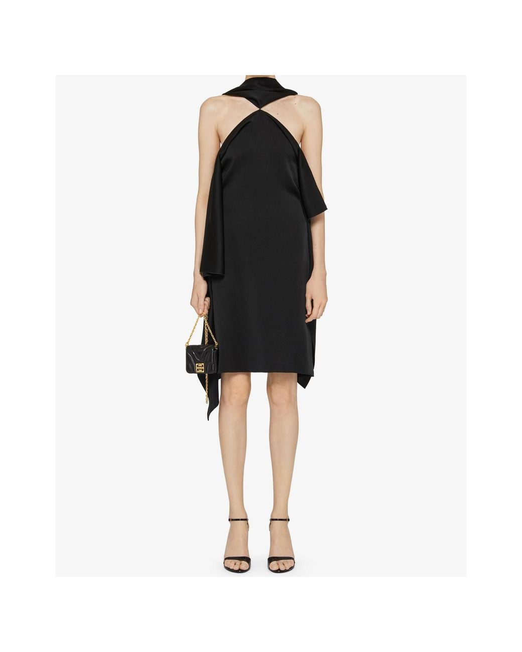 Givenchy Black Scarf Dress