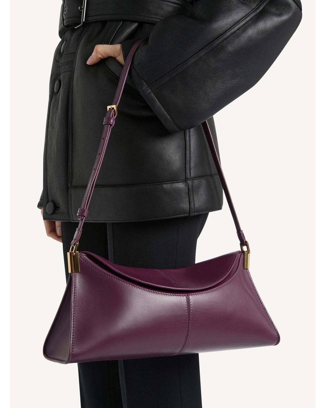 Balmain Purple 64-83 Medium Bag