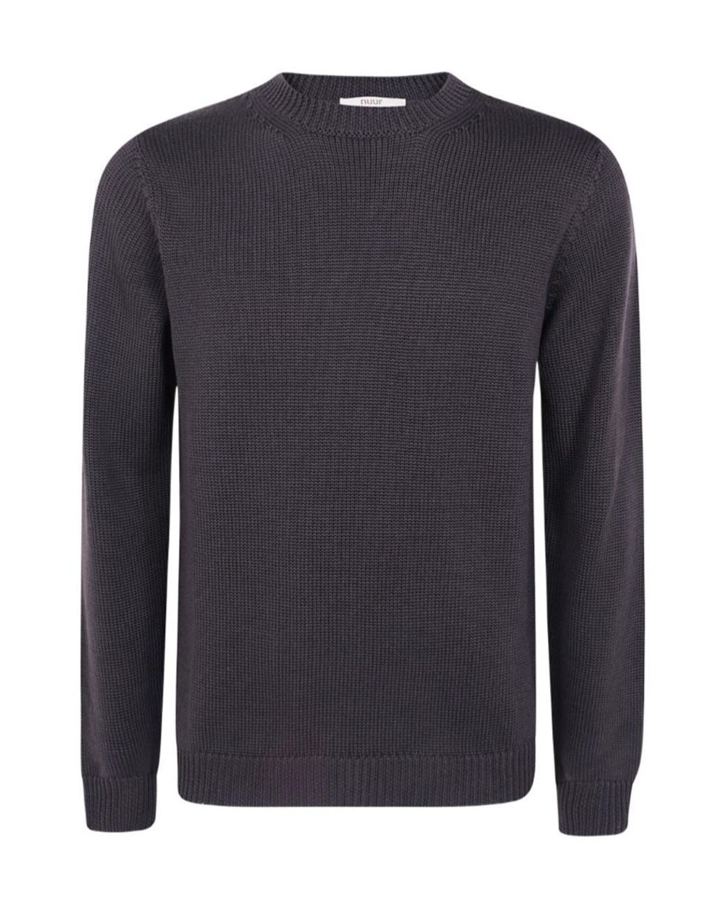 Nuur Blue Long-Sleeves Sweater for men