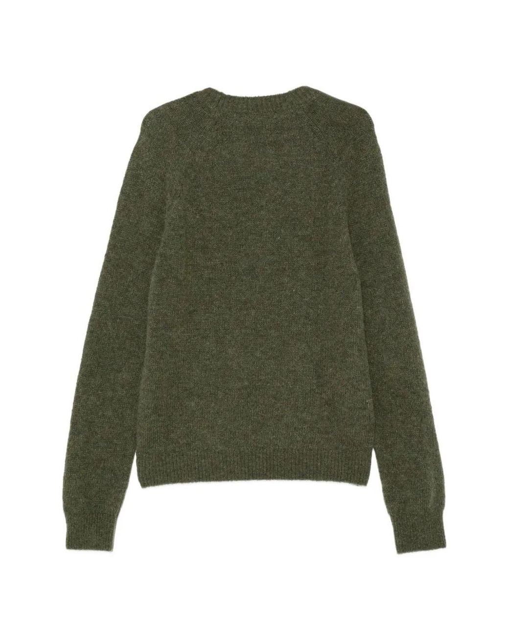 Dries Van Noten Green Long Sleeve Crewneck Jumper for men