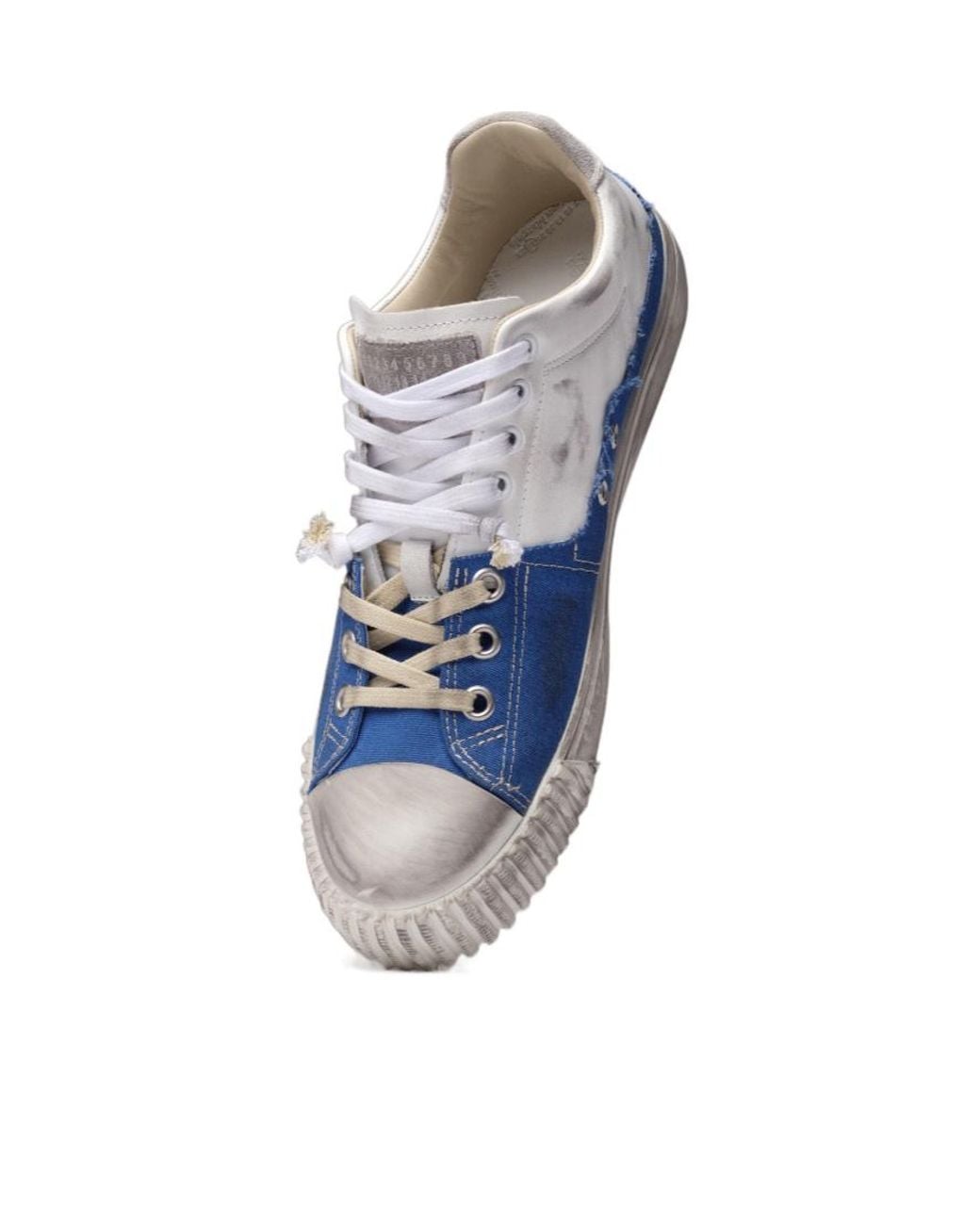 Maison Margiela Blue New Evolution Sneakers for men