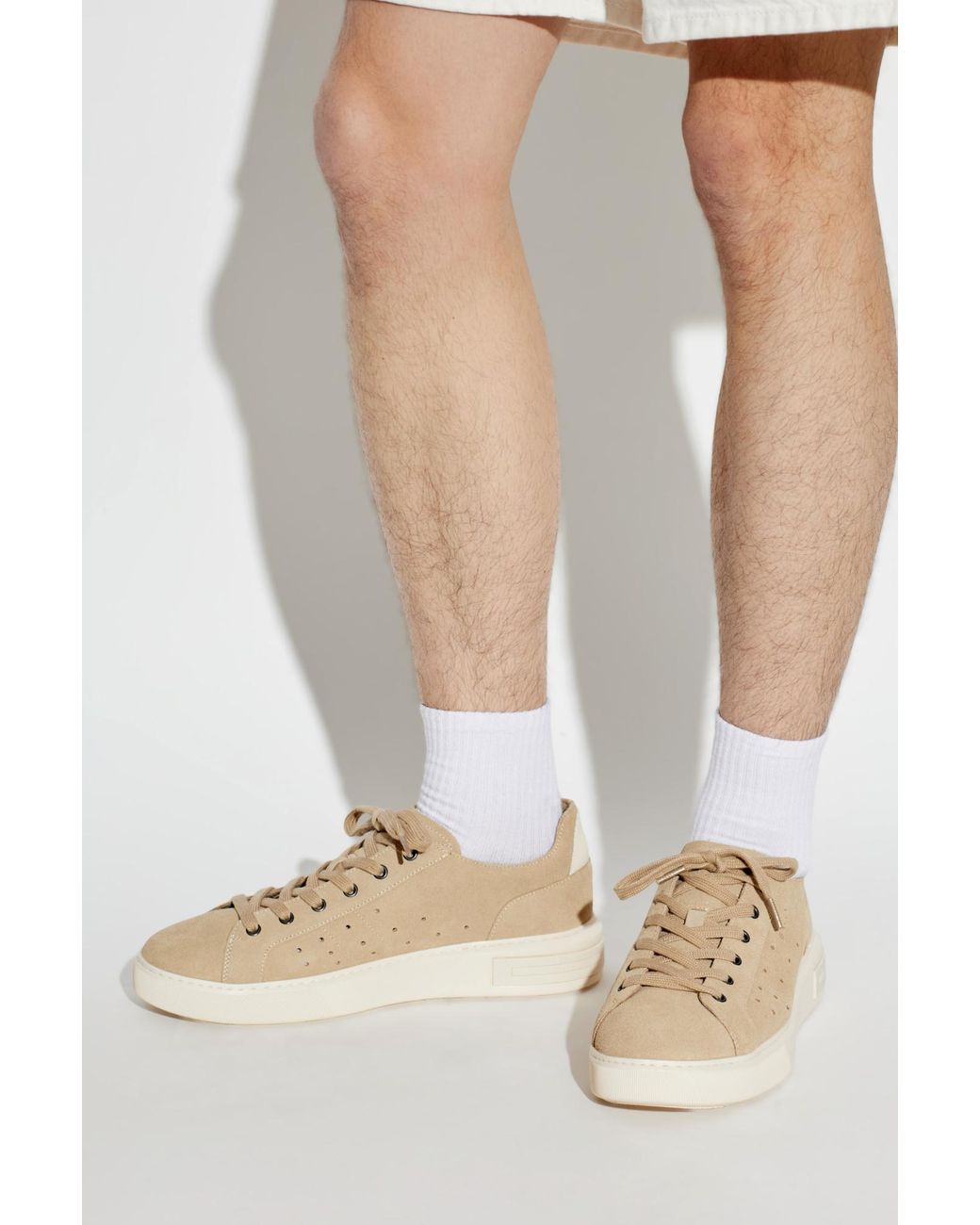 Bally Natural Lift Perforated Low-Top Sneakers for men