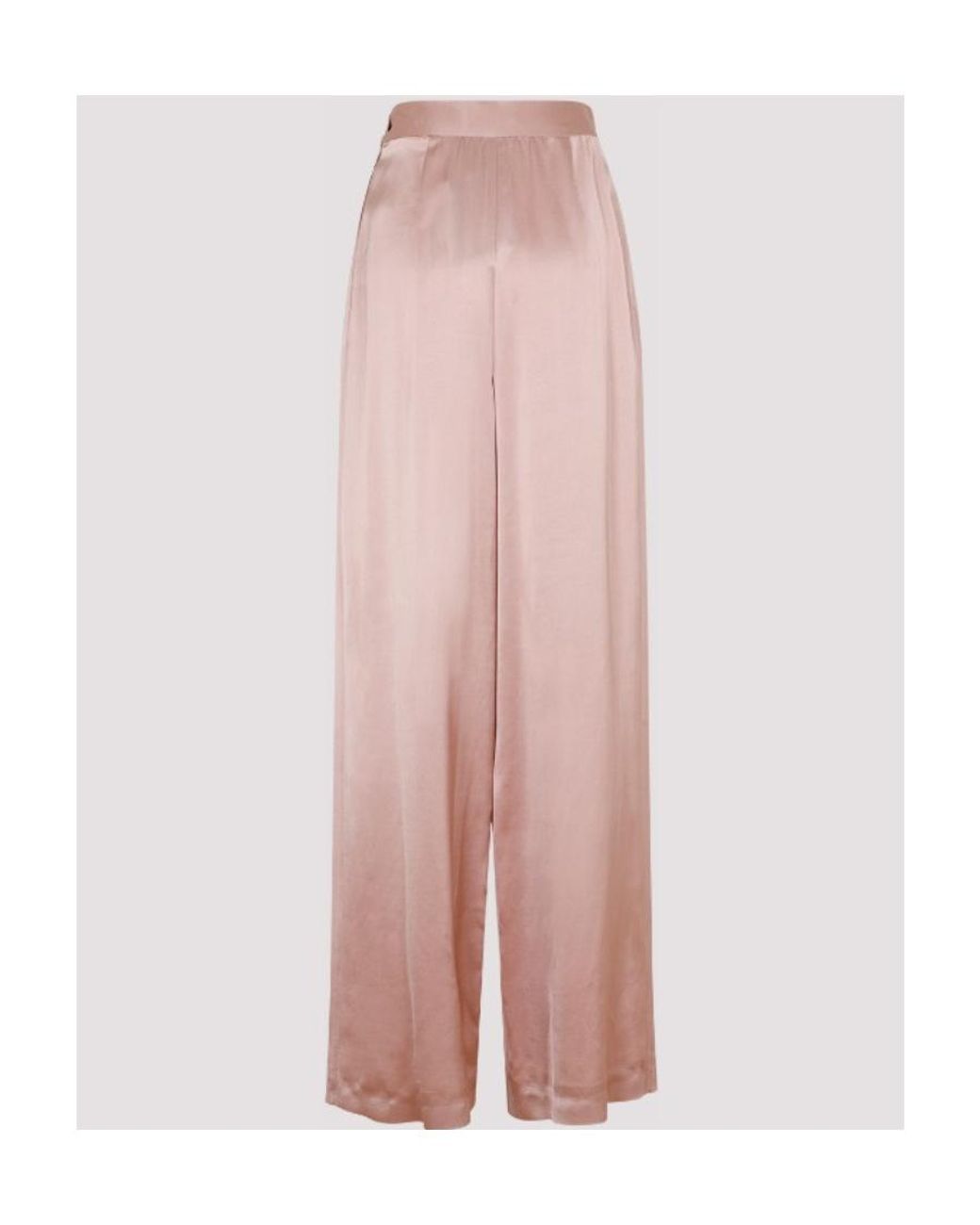 Fabiana Filippi Pink Pleated Detail Casual Pants