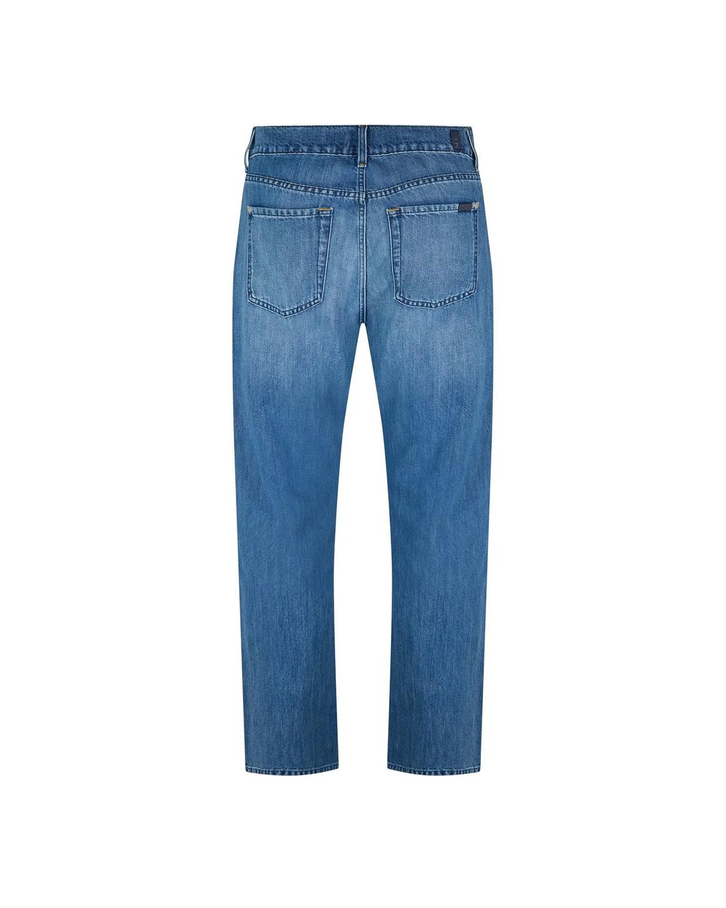 7 For All Mankind Blue 7Fam Modern Straight Sn62 for men