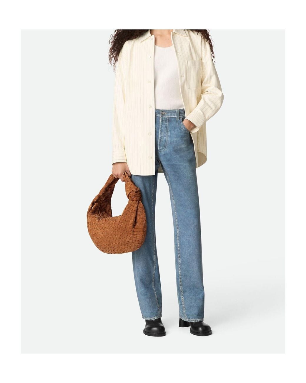 Bottega Veneta Brown Jodie Handbag