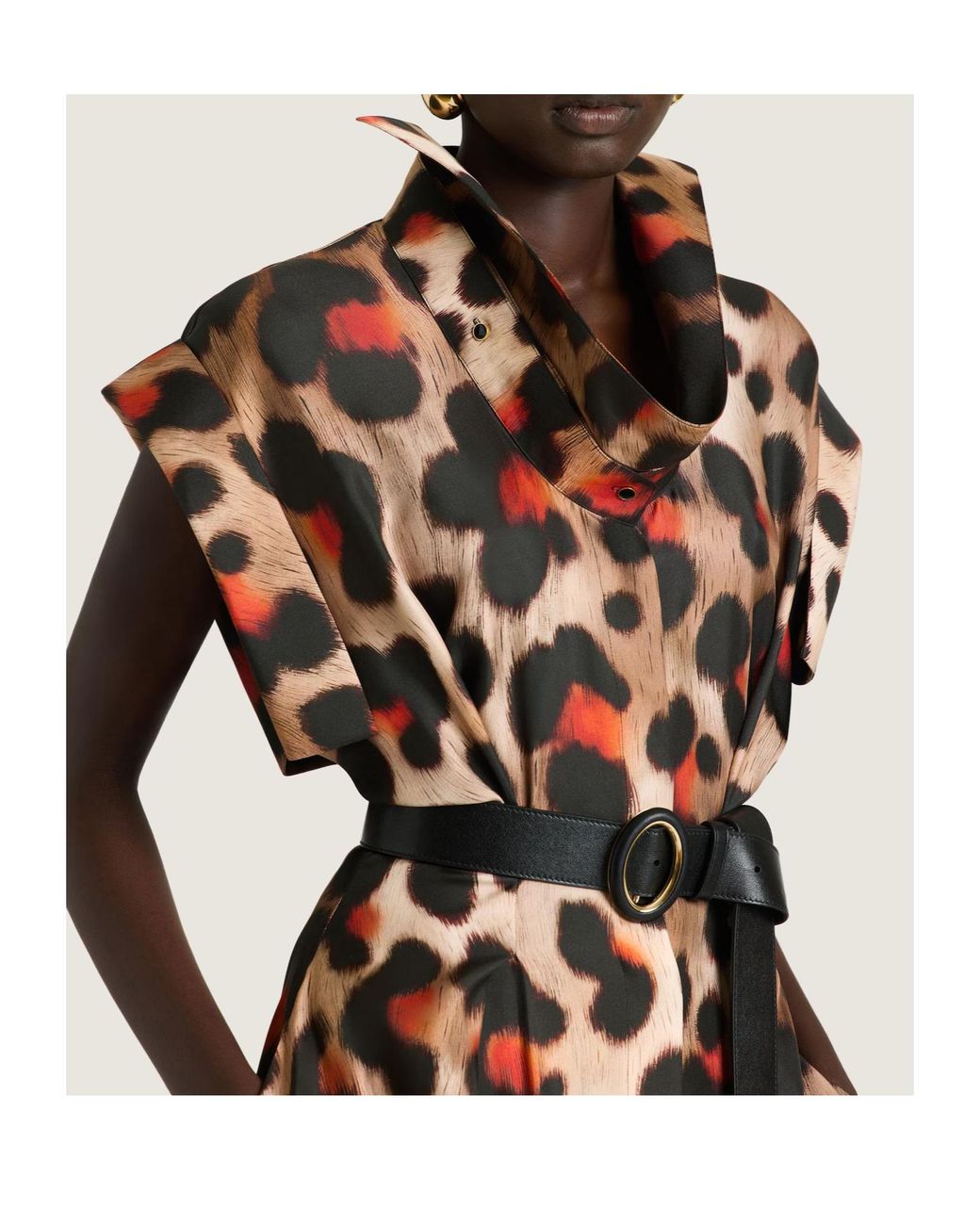 Givenchy Brown Shirt Dress