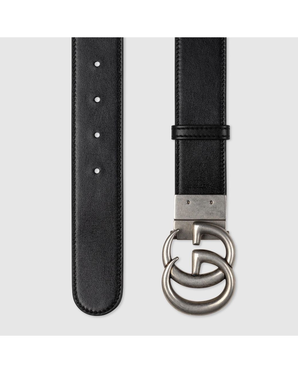 Gucci Multicolor Gg Marmont Reversible Buckle Belt for men