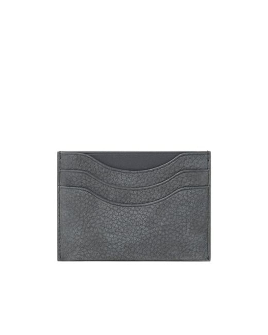 Loro Piana Gray Extra Card Holder for men