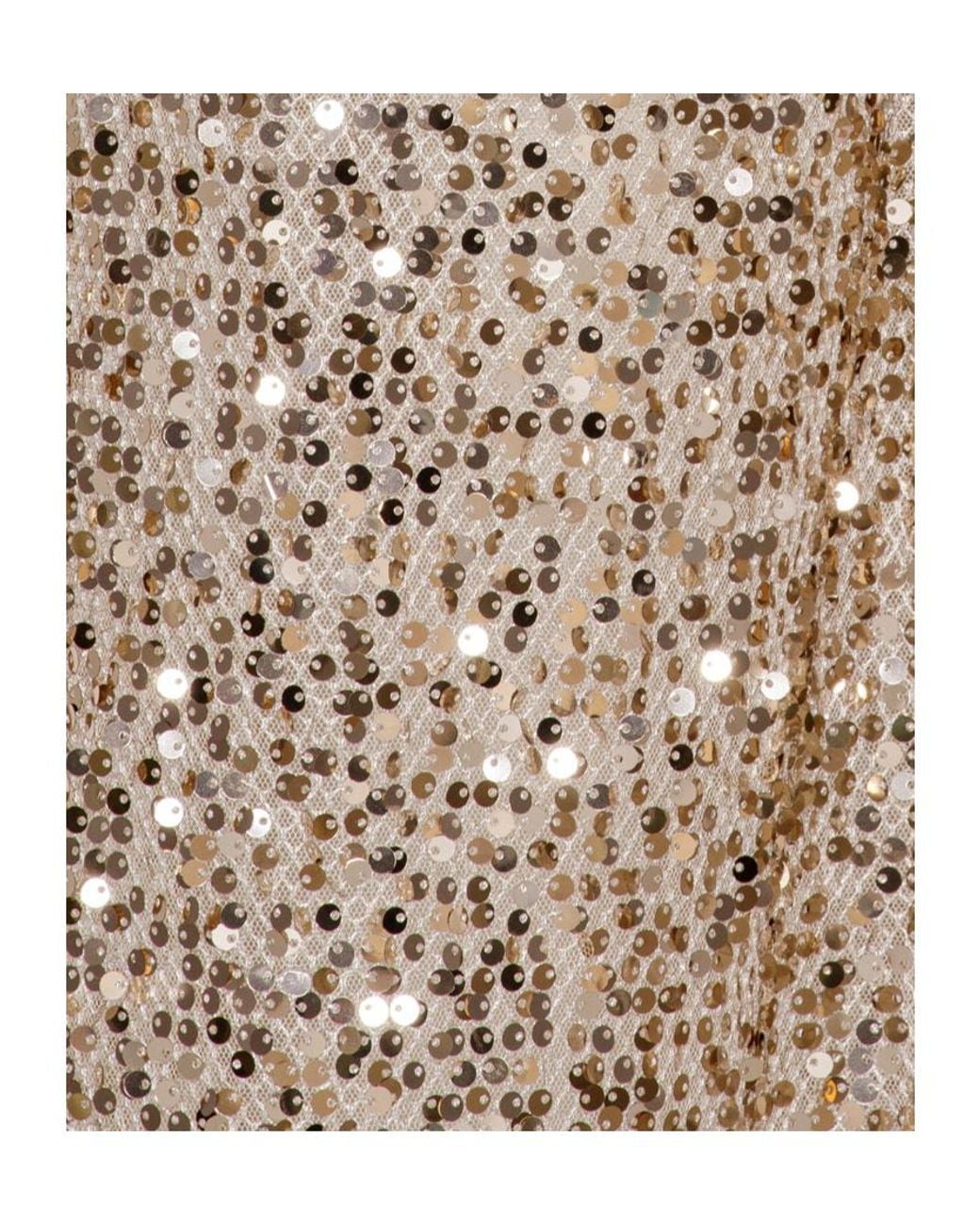 ROTATE BIRGER CHRISTENSEN Natural Net Sequins Pants