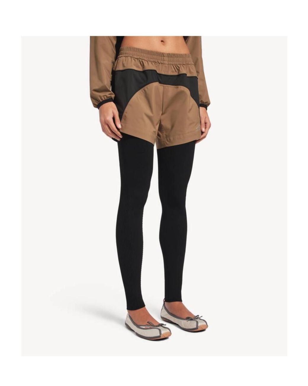 Balenciaga Natural Techwear Tracksuit Shorts