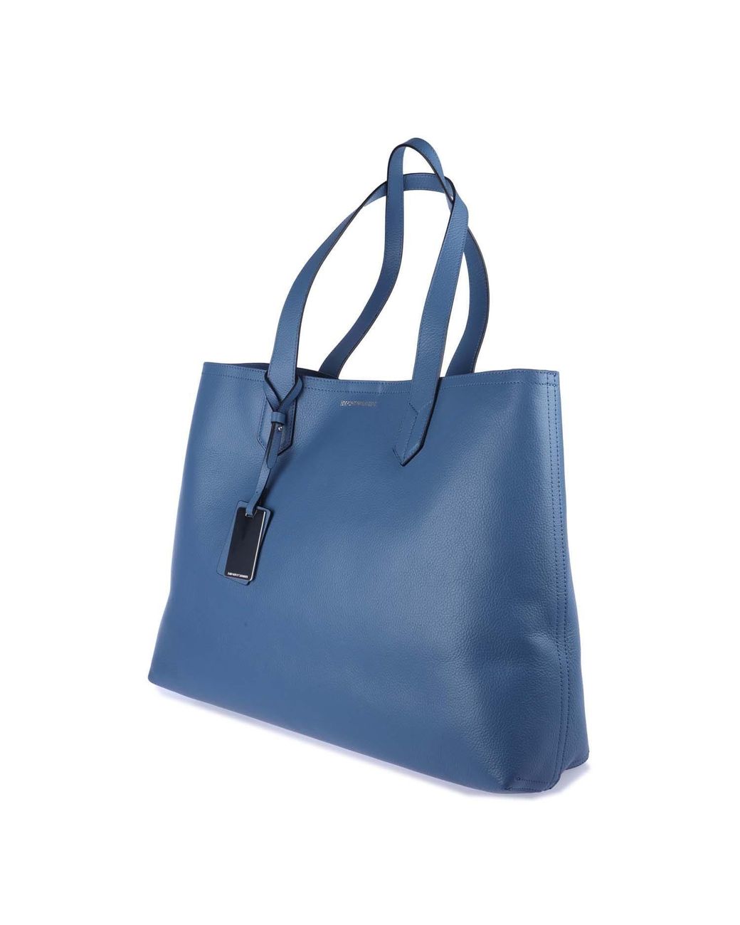 Emporio Armani Blue Shopping Bag