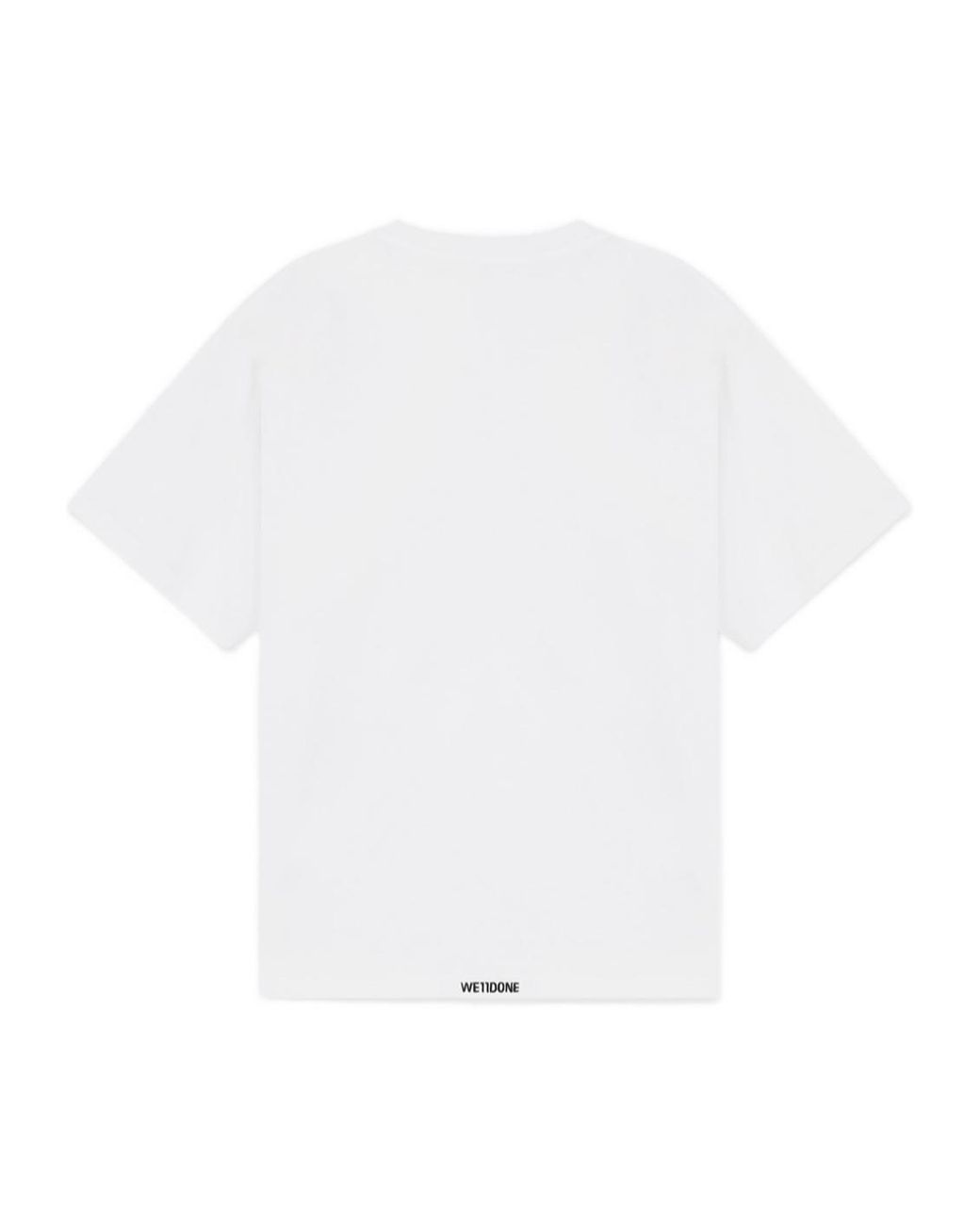 we11done White Short-Sleeve T-Shirt